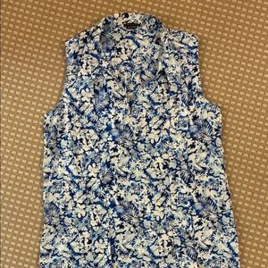 Theory 100% silk blouse